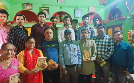 सूकरक्षेत्र सोरों में नवांकुरों की सभा काव्यगोष्ठी का आयोजन सम्पन्न