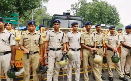 आप पार्टी को दिल्ली में प्रदर्शन की नहीं मिली अनुमति, चप्पे चप्पे पर रहेगी पुलिस तैनात