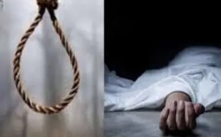 घर के पेड़ पर लटकी मिली दरोगा की लाश, पुलिस कर रही जांच