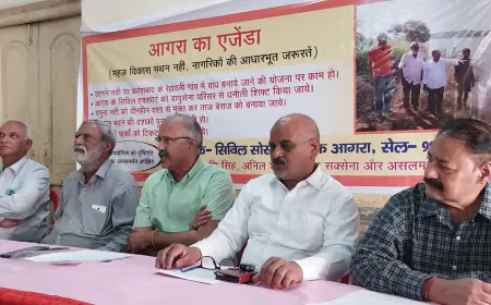 सिविल सोसायटी ऑफ  ‘आगरा का ऐजेंड’ लोकसभा प्रत्याशियों के पास पहुंचे, मीडिया ले संज्ञान