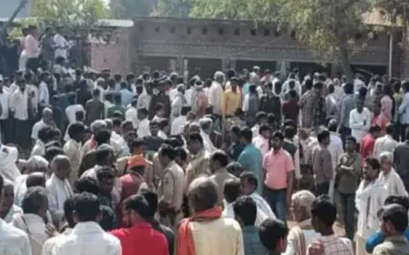 एटा में भाई की मौत पर होली पर आए युवक की गोली मारकर हत्या, बवाल