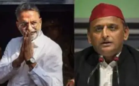 बाहुबली मुख्तार अंसारी की मौत पर राजनेताओं ने जताया दुःख