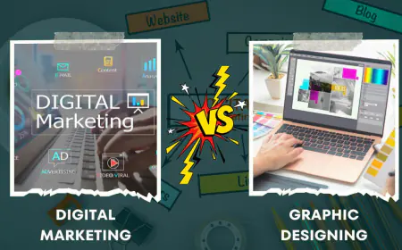 Digital Marketing vs. Graphic Designing 2024 - Paths and Perspectives