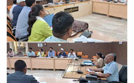 कासगंज जिलाधिकारी की अध्यक्षता में विशेष संचारी रोग नियंत्रण अभियान की प्रथम अन्तर्विभागीय समन्वय बैठक हुई आयोजित।