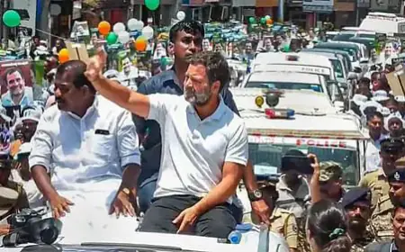 राहुलगाँधी के हेलीकॉप्टर की तलाशी ली गई, चुनावी कार्यक्रम के लिए वायनाड जा रहे थे कांग्रेस नेता