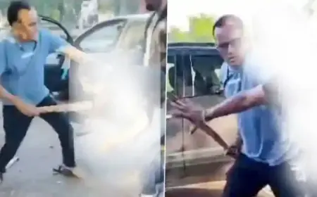 Husband Beats Wife in Haryana: कार में दूसरे युवक के साथ बैठी थी महिला, पति ने शीशा तोड़ा और फिर ..!