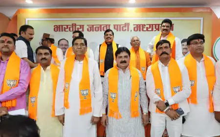 कांग्रेस को बड़ा झटका लगा, भाजपा में शामिल हुए पूर्व विधायक हरि बल्लभ शुक्ला