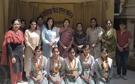 कन्या विद्यापीठ इंटर कॉलेज का हाई स्कूल व इंटरमीडिएट परीक्षा परिणाम वर्ष 2024 का शत प्रतिशत रहा