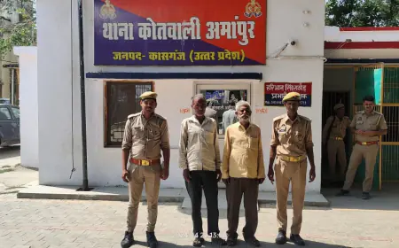 अमांपुर पुलिस द्वारा 02 वारण्टी अभि0गण को किया गया गिरफ्तार ।