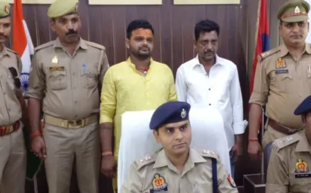 लाखों रूपयों सहित IPL मैच के दो सटोरिए गिरफ्तार