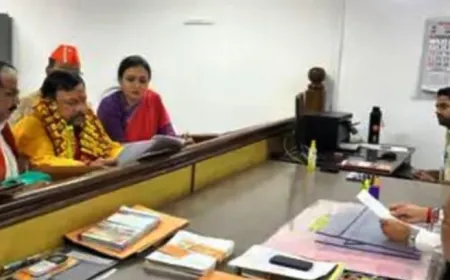 सांसद मुकेश राजपूत ने किया नामाकंन,आगरा व गंगा एक्सप्रेस -वे को लिंक करने की कही बात!