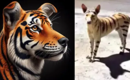 कुत्ते को बना दिया चीता, फैलाई दहशत?