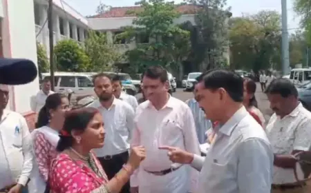 टीचर और कलेक्टर में तू-तू में-में, अभी सुसाइड करके फसा दूंगी?