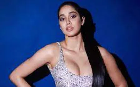 Janhvi Kapoor's Stunning Photoshoots: A Captivating Glimpse into Elegance and Glamour