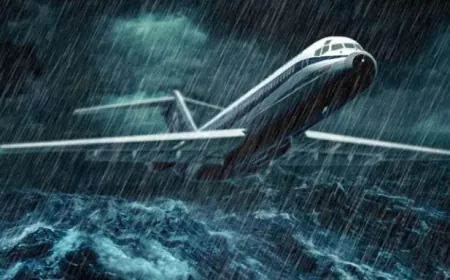 10 हजार फीट ऊंचाई, अचानक समुद्र में प्लेन गिरा; 1500 मीटर गहरे पानी में तड़प-तड़प कर मरे लोग