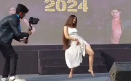 VIDEO: कॉलेज इवेंट में 'चोली के पीछे क्‍या है' गाने पर लड़की ने किया डांस, सोशल मीडिया पर छिड़ा महायुद्ध