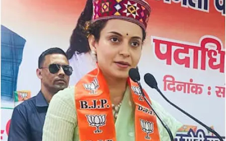 चुनाव जीती तो बॉलीवुड छोड़ दूंगी! राजनीति करूँगी कंगना रनौत