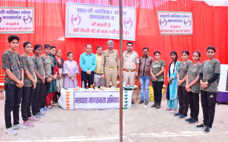 एसडीएम ने दिलाई शपथ बताया मतदान का महत्व