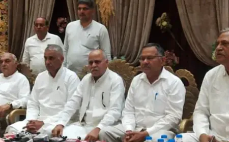 हरियाणा भाजपा सरकार के निर्दलीय 3 विधायक कांग्रेस में शामिल