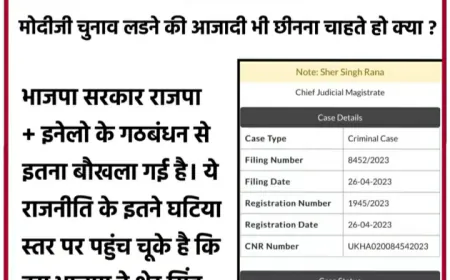 इस लोकसभा चुनाव 2024 मे भद्दी राजनीति होते देख ह्रदय व्यथित है अभिषेक सिंह