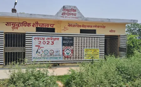 सफाई कर्मी लापता,सामुदायिक शौंचालयों में लटक रहे ताले,कैसे निकल रहा सफाईकर्मियों का मानदेय