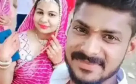 मन्दिर दर्शन में बाद पत्नी के मुँह में कपड़ा ठूस कर पत्नी की पीट पीट कर हत्या