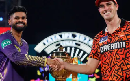 Kolkata Knight Riders lifts 3rd IPL trophy, defeated Sunrisers Hyderabad by 8 wickets