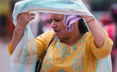 हाय गर्मी!आसमान से बरस रही आग,पारा पंहुचा 44 के पार