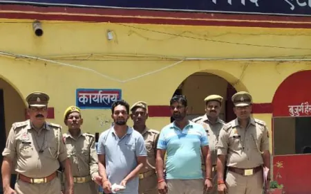 अवागढ़ BDO के साथ मारपीट का इनामिया सहित दो गिरफ्तार