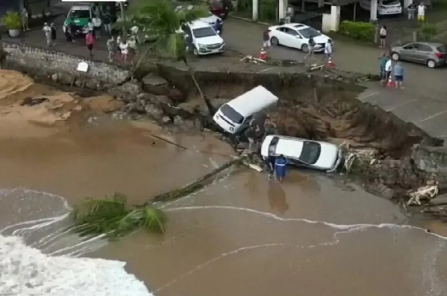 ब्राजील में भारी बारिश 57 मरे, 67 लापता और 32 हजार से ज्यादा प्रभावित