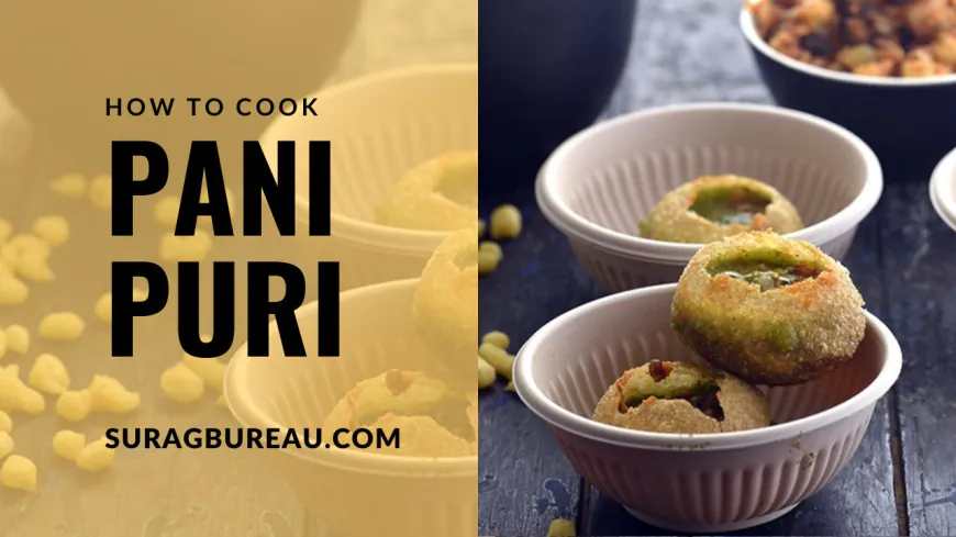 पानीपुरी रेसिपी - Pani Puri Recipe In Hindi - Pani Puri Banane Ki Vidhi