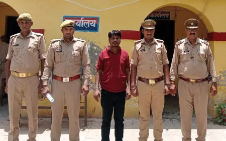थाना अवागढ पुलिस द्वारा चोरी के घटना में 01 अभियुक्त को 5800 रुपए व अवैध असलहा कारतूस सहित किया गिरफ्तार