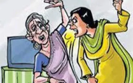 पारिवारिक कलह में देवरानी ने किया जेठानी को पीट कर घायल