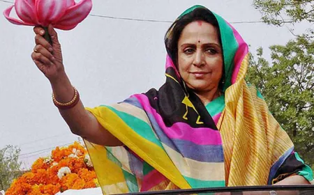 मथुरा से हेमा मालिनी ने तीसरी बार जीत दर्ज की, 2 लाख मतों से लगाई हैट्रिक