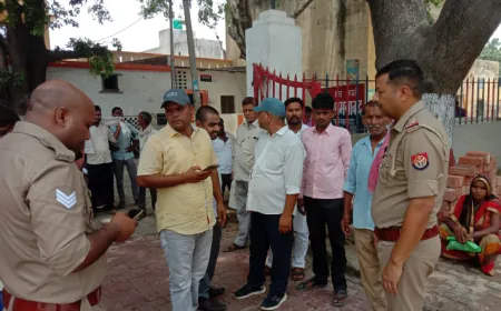 बच्चे को लेने में दो पक्ष भिड़े