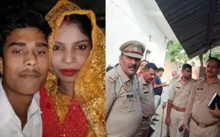 Mainpuri News : समोसा लेने गया पति पत्नी ने लगाई फाँसी, पत्नी को देख खुद भी लगाई , जानें कारण