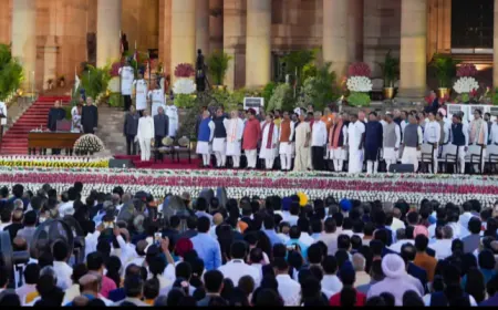 मोदी कैबिनेट में 71 मंत्रियों में किसे मिली कौन सी जिम्मेदारी, पढ़े पूरी लिस्ट