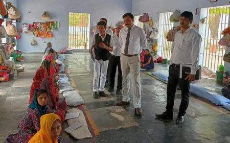 अपर जिला जज ने किया जिला कारागार का निरीक्षण