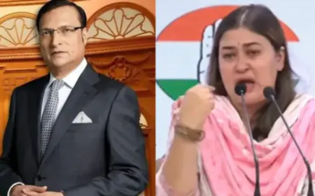 Rajat Sharma Ragini Nayak: कांग्रेस नेता रागिनी नायक ने इंडिया टीवी के  पत्रकार  रजत शर्मा पर डिबेट में गाली देने का आरोप