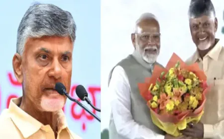 Chandrababu Naidu : टीडीपी सुप्रीमो चंद्रबाबू नायडू ने चौथी बार ली मुख्यमंत्री पद की शपथ