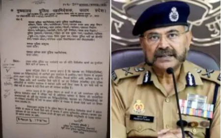UP पुलिस विभाग आउटसोर्सिंग के जरिए कई पद भरने को पत्र जारी होकर निरस्त हुआ, मचा हड़कंप वायरल हुआ पत्र