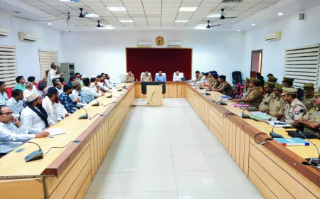 गंगा दशहरा, बकरीद सहित त्योहारों को आपसी भाई-चारे, शांति एवं सौहार्दपूर्ण माहौल से मनाए - जिलाधिकारी