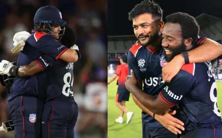 अमेरिका ने रचा इतिहास, 2026 T20 विश्व कप के लिए क्वालीफाई किया