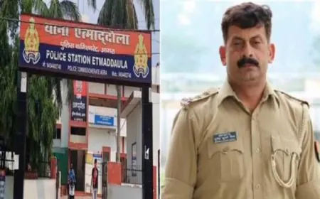 Agra News : महिला दरोगा को रात में कमरे पर बुलाता था SHO, हुआ सस्पेंड