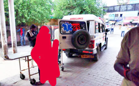 एंबुलेंस 'माफिया' गिरोह मेडिकल कॉलेज में सक्रिय, प्राईवेट अस्पताल पहुंचाने के लिए तीमारदारों से वसूलते हैं मोटी रकम