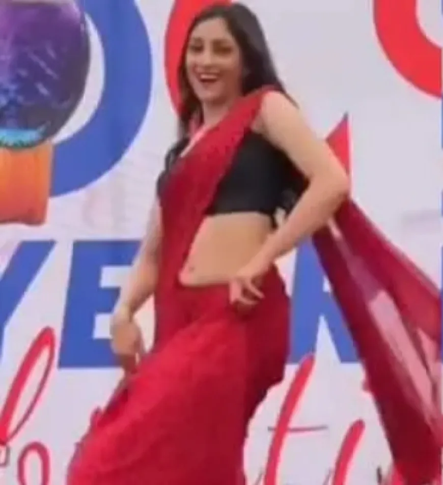 Red Saree Girl Dance Video:  लाल साड़ी में लड़की ने किया क़ातिलाना डांस,  देखने वालों के मुँह खुले रह गए