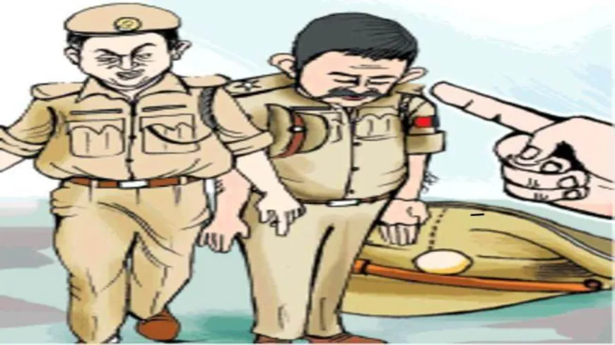 आगरा  पुलिस कमिश्नर ने 55 पुलिस कर्मी भ्रष्टाचार में किए निलंबित