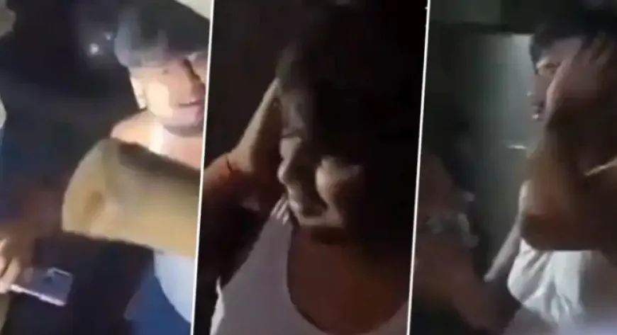 Azamgarh Viral Video: आधीरात प्रेमिका के घर पहुंचा प्रेमी, प्रेमिका ने बक्से में छुपाया घरवालों ने जमकर पीटा