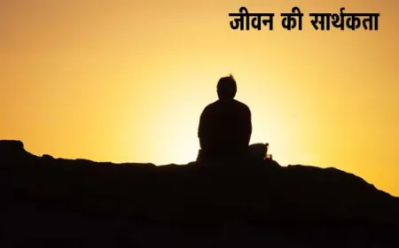 जीवन की सार्थकता