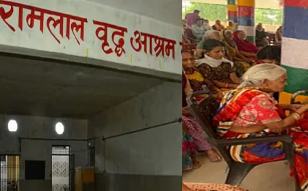 96-Year-Old Presidential Medal Honoree reaches Agra's Elderly Care Facility